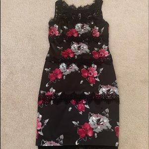 White House Black Market Dress with Matching Purse
